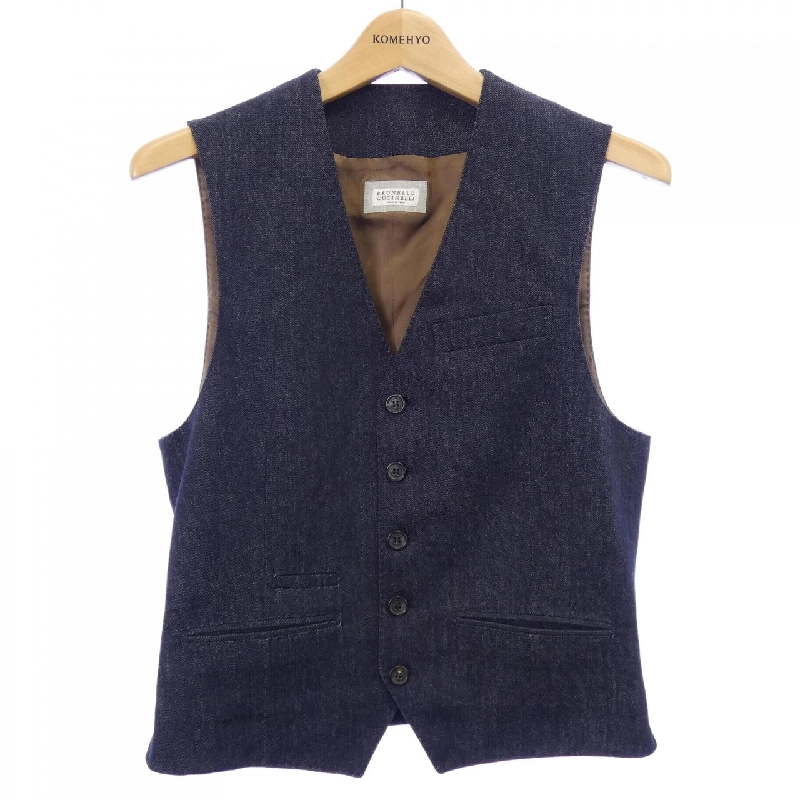 BRUNELLO CUCINELLI Áo gile - Hàng hiệu Chính hãng 887123