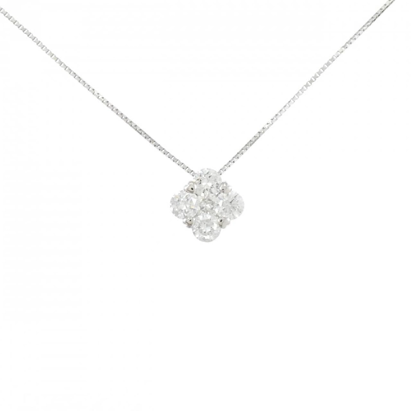 Dây chuyền kim cương PT900/K18WG 0.70CT - Hàng hiệu Chính hãng 859601