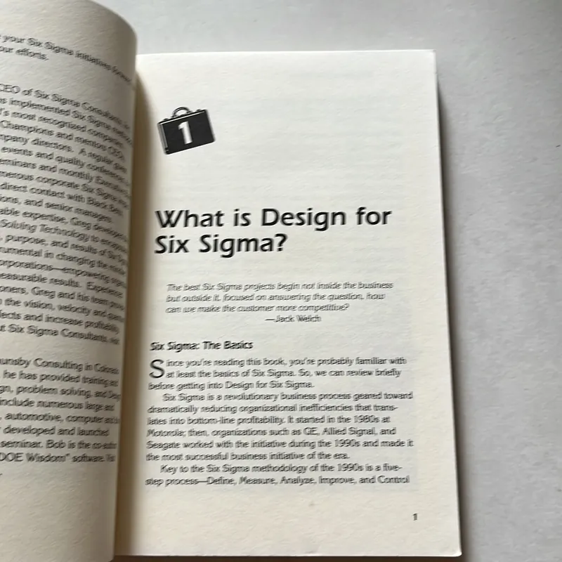 Design for six sigma  673874
