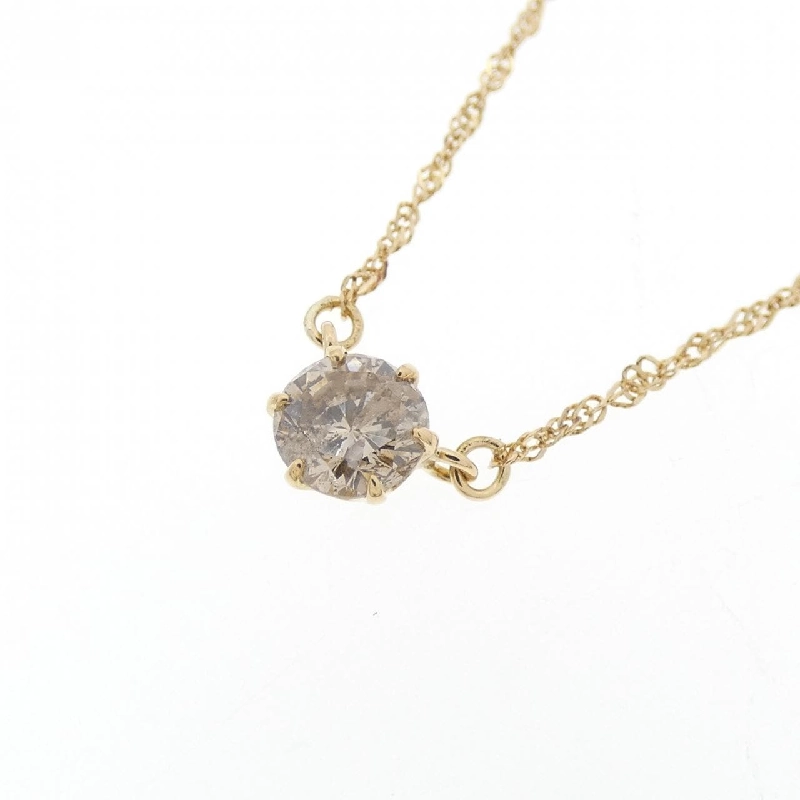 K18YG Dây chuyền kim cương 0.3CT - Hàng hiệu Chính hãng 862196