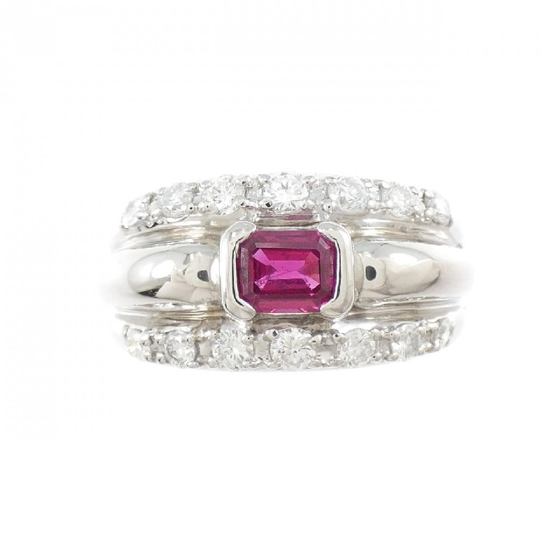 Nhẫn Ruby PT900 0.48CT - Hàng hiệu Chính hãng 853348