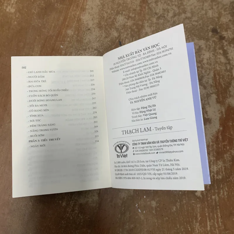 THẠCH LAM TUYỂN TẬP THẠCH LAM 740948