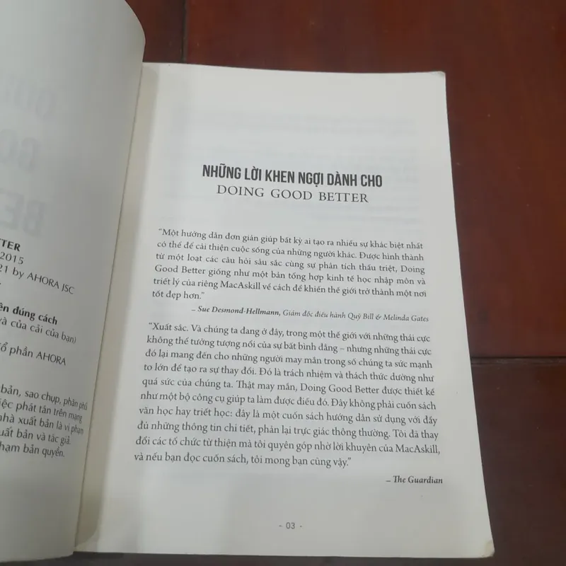 WILLIAM MacASKILL - LÀM VIỆC THIỆN ĐÚNG CÁCH 695990