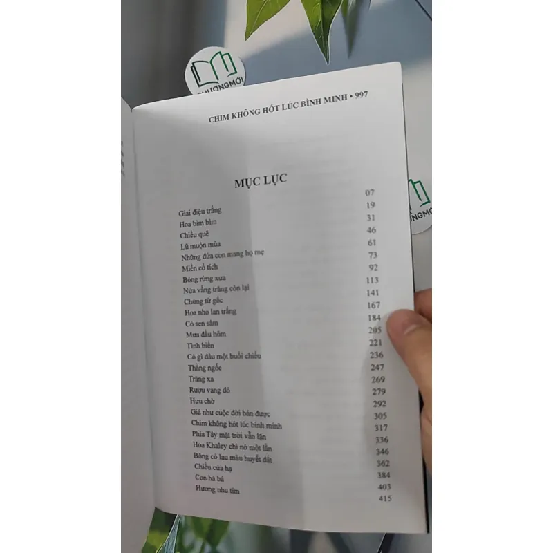 [MIỄN PHÍ BỌC SÁCH] Chim Không Hót Lúc Bình Minh - Trúc Phương 798295