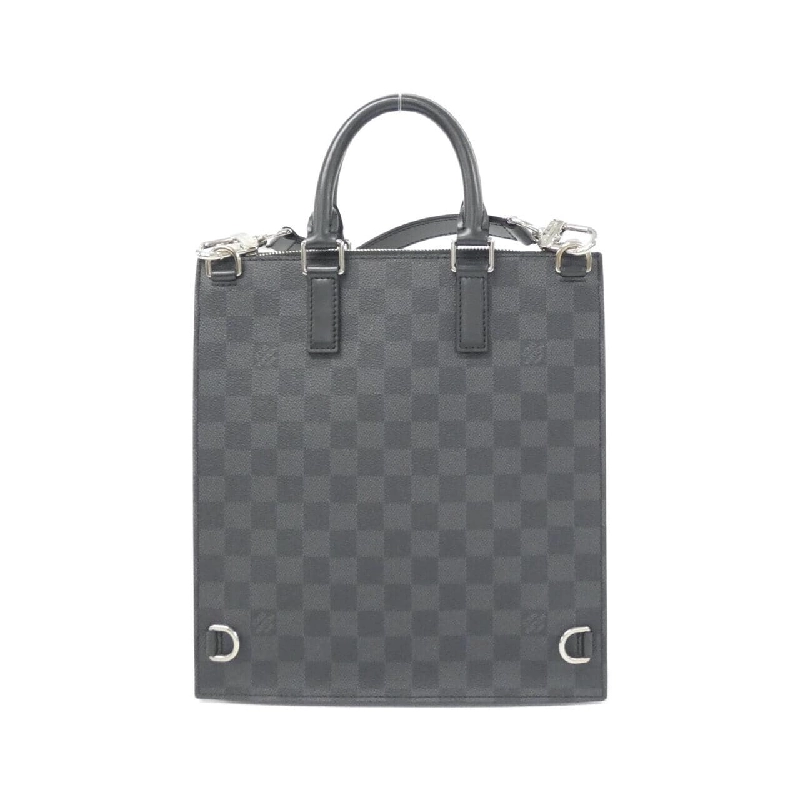 Túi xách messenger Louis Vuitton Damier Graphite Stamp Sac Plat N45276 619634