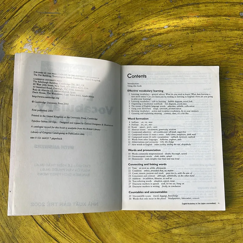 ENGLISH VOCABULARY IN USE- MICHAEL MCCARTHY - FELICITY O’DELL 736780