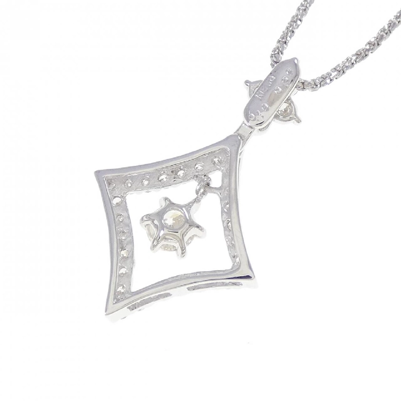 K18WG Dây chuyền kim cương 0.19CT - Hàng hiệu Chính hãng 857189