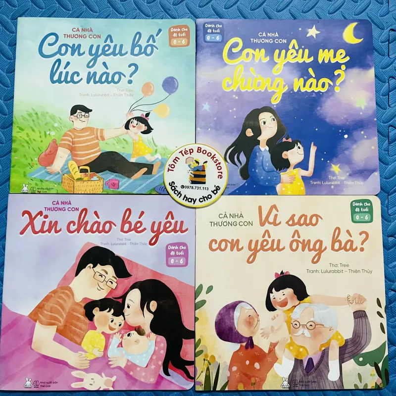 Bộ sách “CẢ NHÀ THƯƠNG CON”  786959