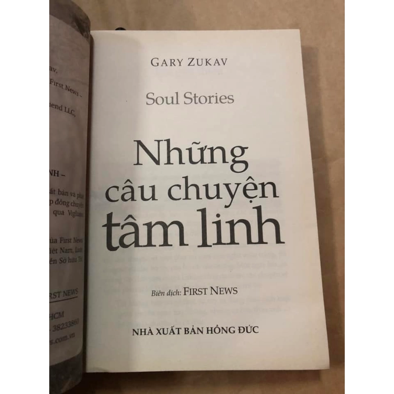 Sách Những câu chuyện tâm linh - Gary Zukav 306287