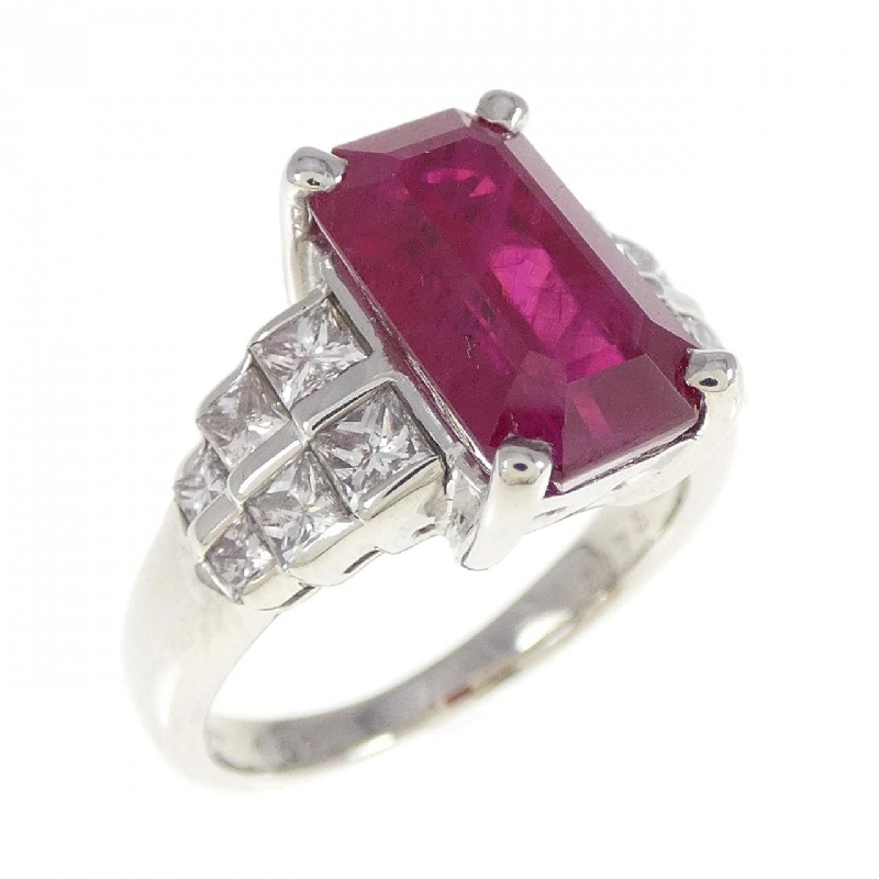 Nhẫn ruby PT900 4.07CT xuất xứ từ Myanmar 673198