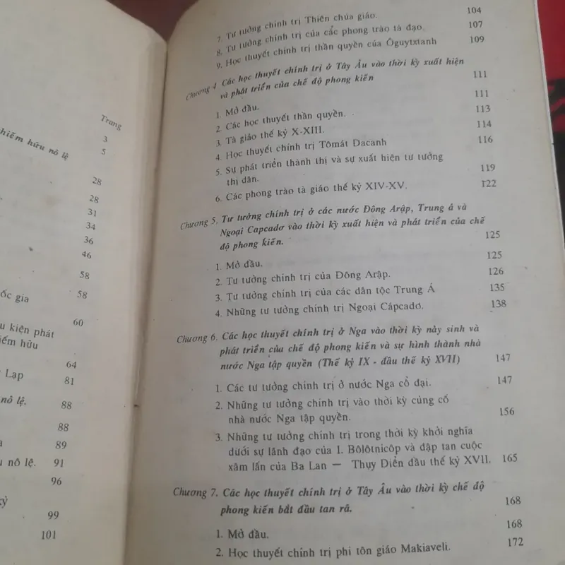 LỊCH SỬ CÁC HỌC THUYẾT CHÍNH TRỊ trên Thế giới 708013