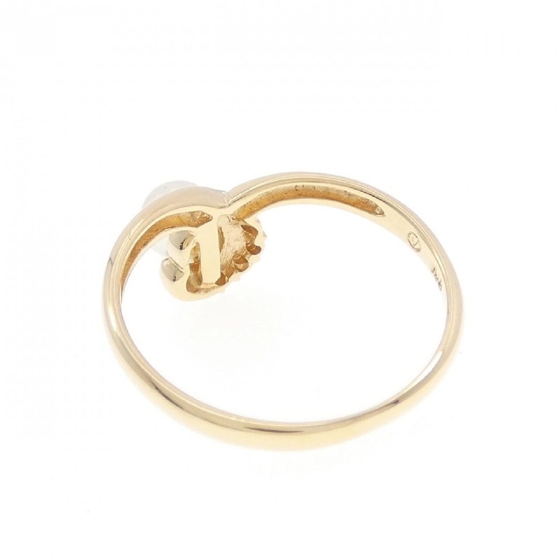 Nhẫn ngọc trai Akoya K18YG 4.6mm - Hàng hiệu Authentic 854796