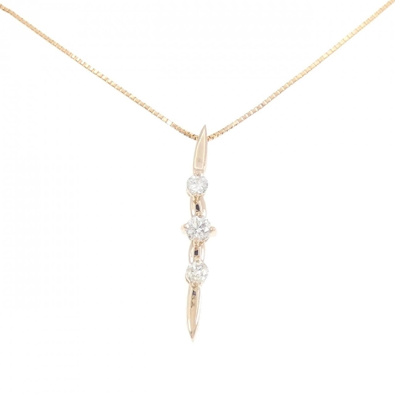 K18PG Dây chuyền kim cương 0.30CT - Hàng hiệu Chính hãng 862783