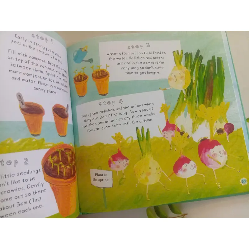 Flowerpot Farm: A First Gardening Activity Book 1005347