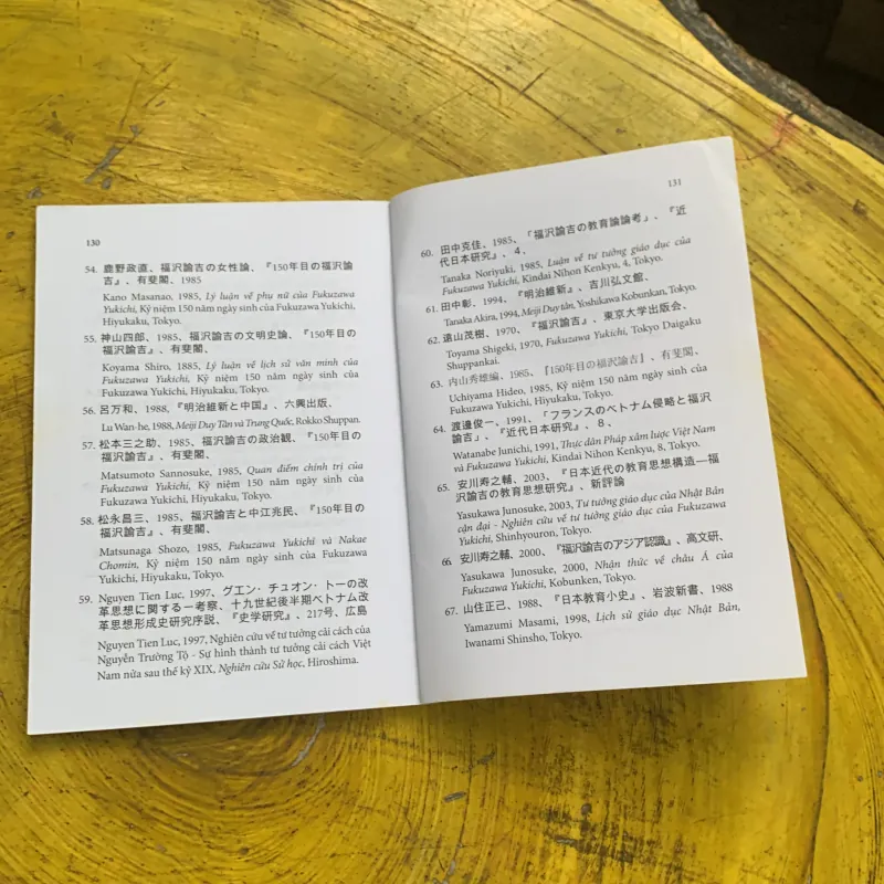 FUKUZAWA YUKICHI & NGUYỄN TRƯỜNG TỘ TƯ TƯỞNG CẢI CÁCH GIÁO DỤC -  745419