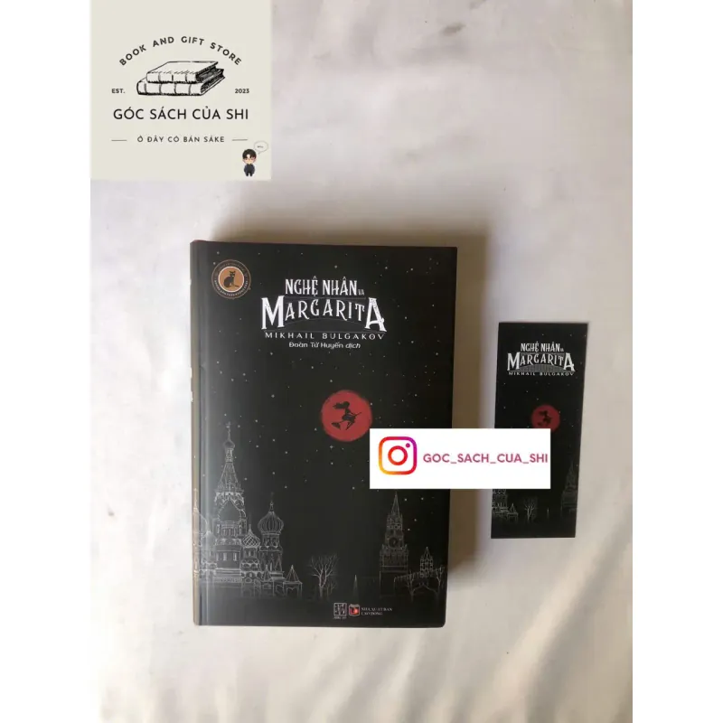 Nghệ Nhân và Magarita -Mikhail Bulgakov (Bản H365, bìa cứng, bookmark đánh số ngẫu nhiên) 760487