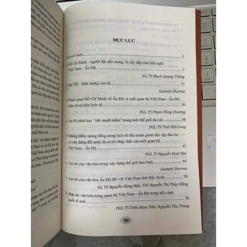 QUAN HỆ VIỆT NAM ẤN ĐỘ TRÊN LĨNH VỰC VĂN HÓA - PGS. TS. LÊ VĂN TOAN (CHỦ BIÊN) 699465