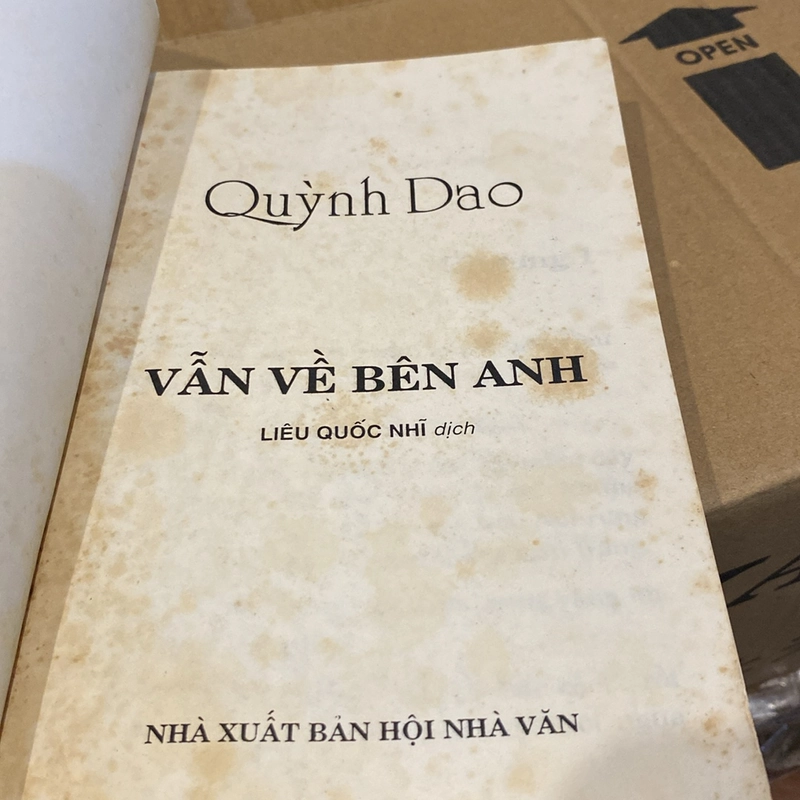 VẪN VỀ BÊN ANH, QUỲNH DAO (XB 2003) 521644