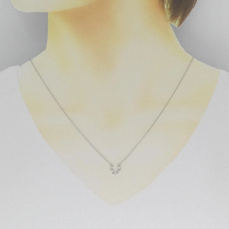 Dây chuyền kim cương móng ngựa Ete 0.04CT - Hàng hiệu Authentic 844862