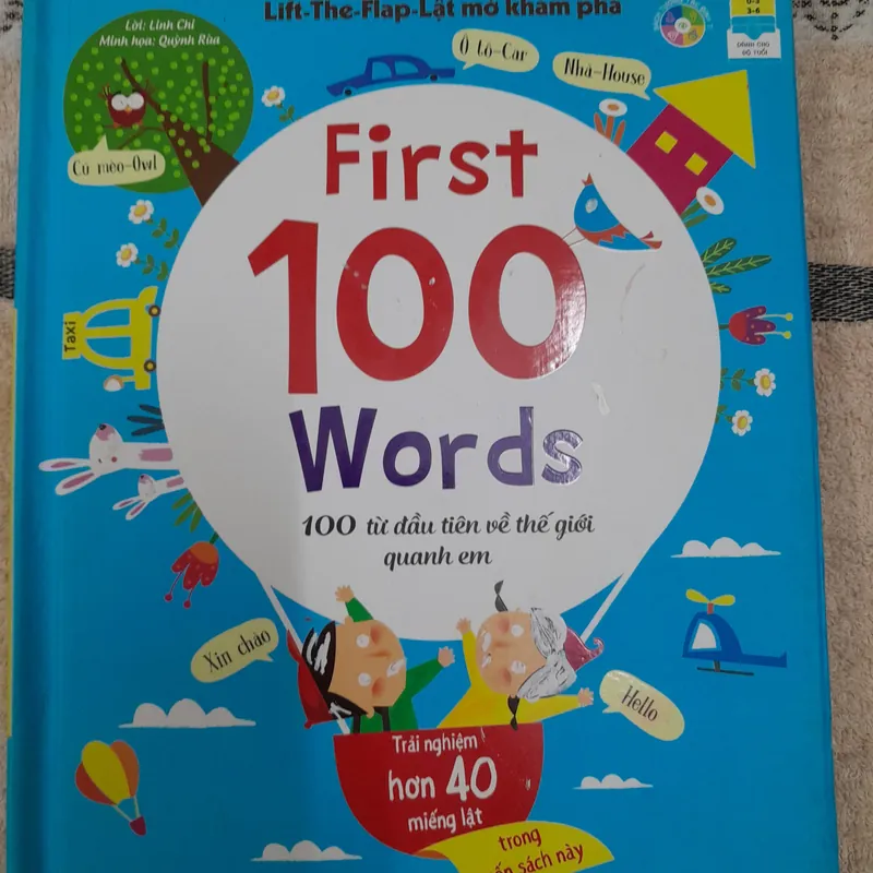 100 từ đầu tiên về thế giới cho bé. Song ngữ Anh Việt 572570
