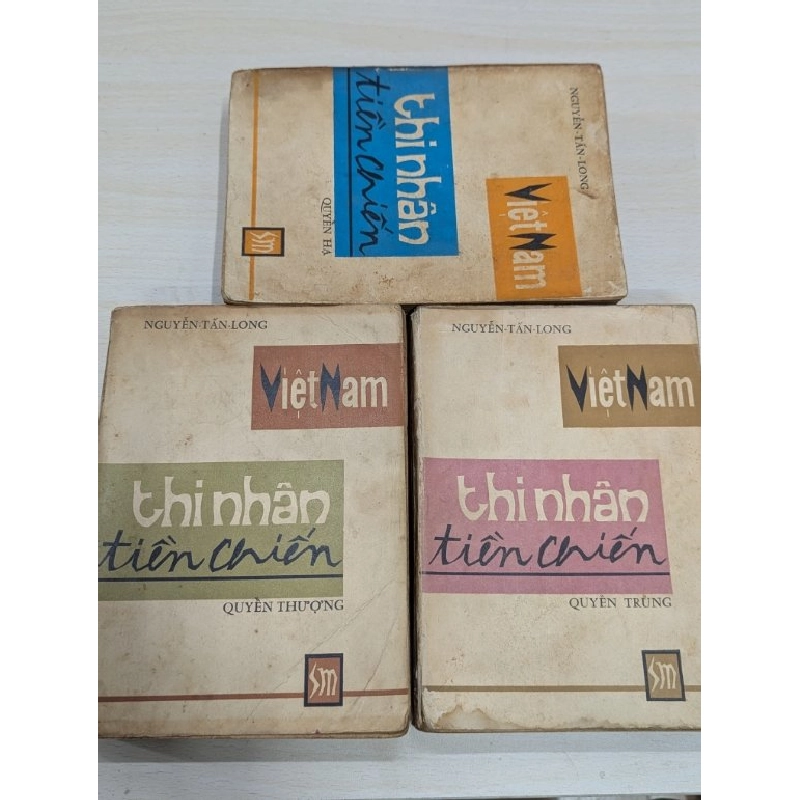 Việt nam thi nhân tiền chiến - Nguyễn Tấn Long & Phan Canh ( combo 9 quyển ) 545602