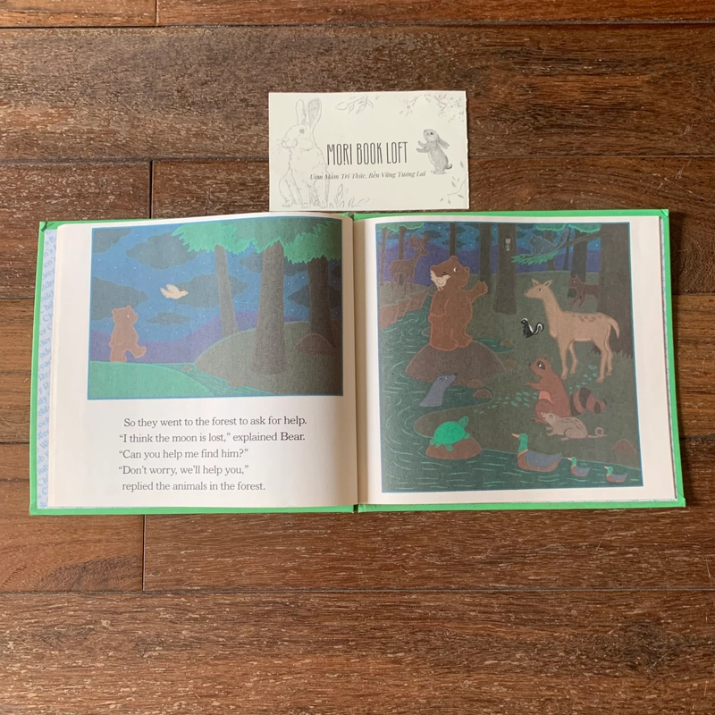 Sách tranh tiếng anh Moongame, Used, Bìa cứng 479267