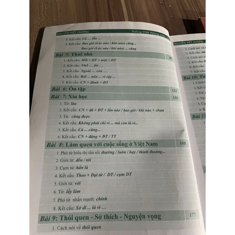 Tiếng Việt nâng cao dành cho người nước ngoài- 2 tập-  sách khổ lớn  760193