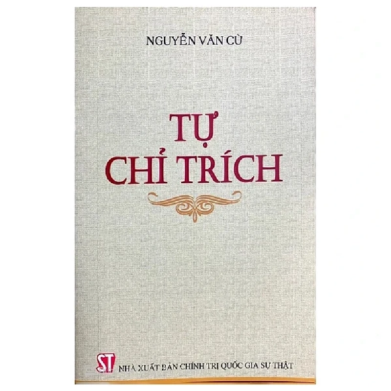 Tự Chỉ Trích - Nguyễn Văn Cừ 282989