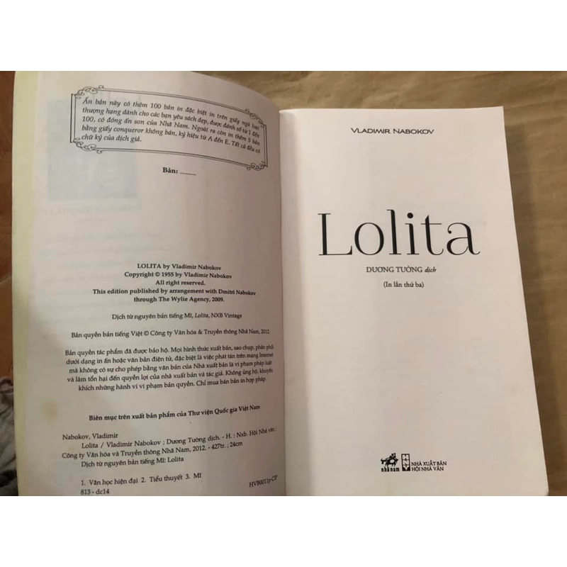 Sách Lolita (Bản đầu tiên) 306243