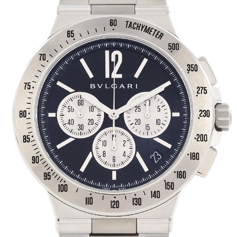 Đồng hồ Bulgari Diagono Veloce DG41SCH/DG41BSSDCHTA SS tự động - Hàng hiệu Authentic 883286