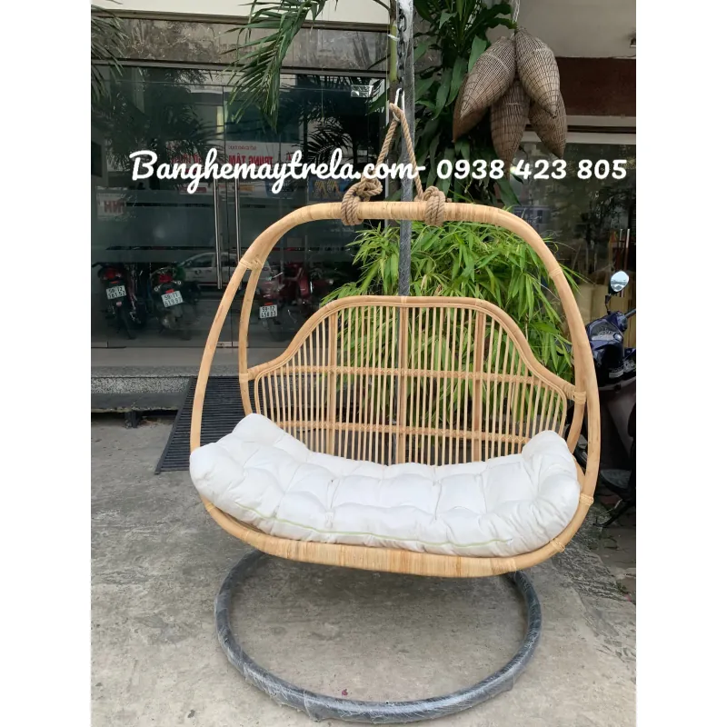 Ghế xích đu đôi mây 553419