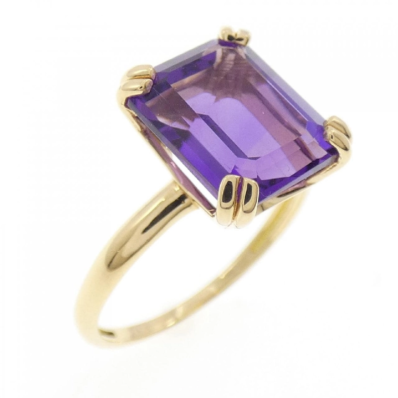 Nhẫn Amethyst K18YG 3.00CT - Hàng hiệu Chính hãng 849521