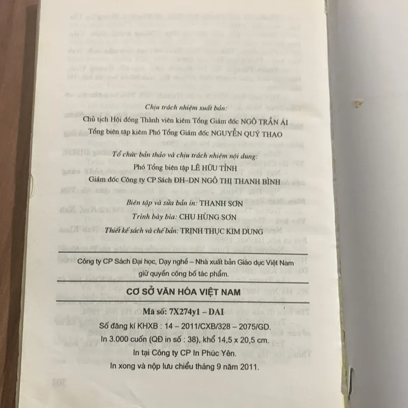 Cơ sở văn hoá Việt Nam, Trần Quốc Vượng chủ biên 703763