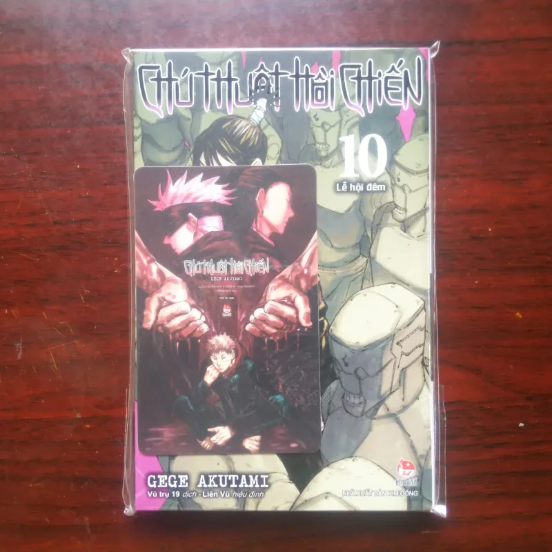 Chú Thuật Hồi Chiến - Jujutsu Kaisen (Gege Akutami) JJK Tập 7-12 Bản In Đầu Có PVC Card 1030811