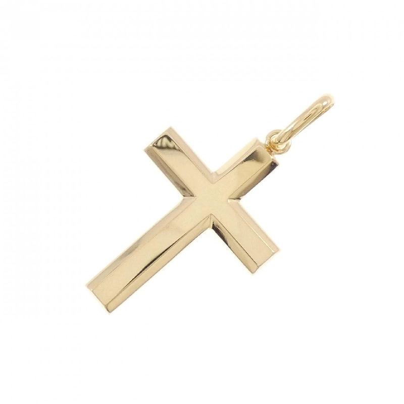 K18YG Mặt dây chuyền hình chữ thập - Hàng hiệu Chính hãng 864922