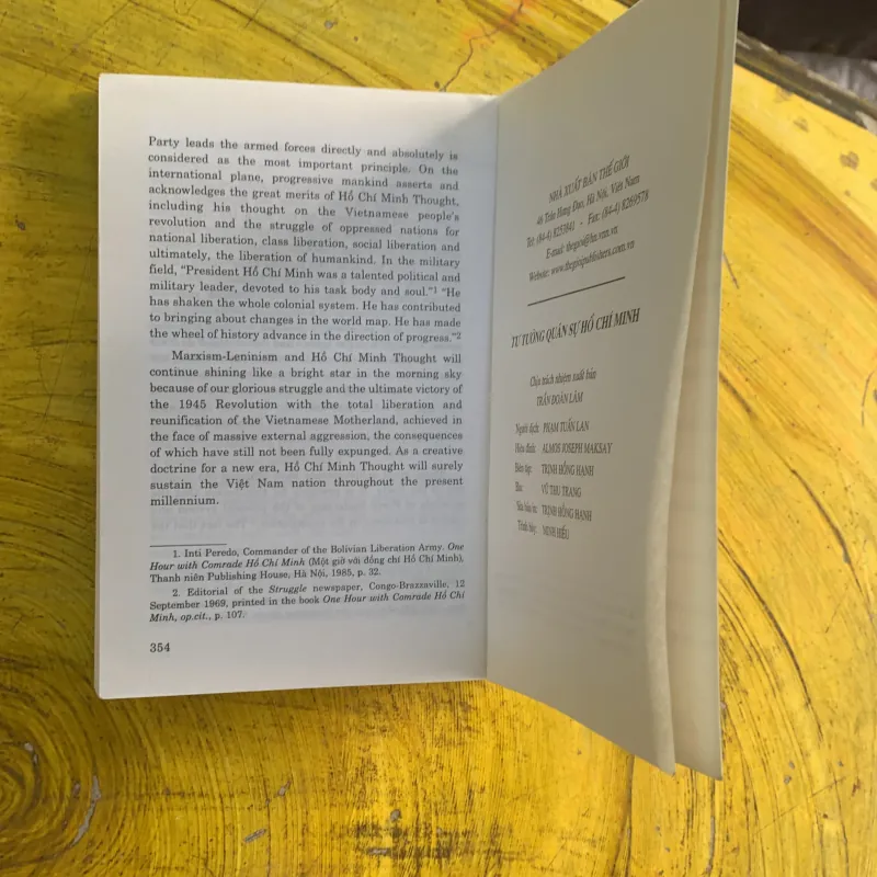 HỒ CHÍ MINH THOUGHT ON THE MILITARY  1029994