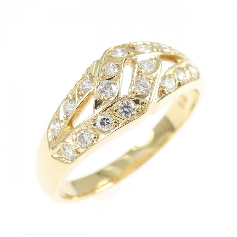 Nhẫn kim cương K18YG - Hàng hiệu Authentic 850430