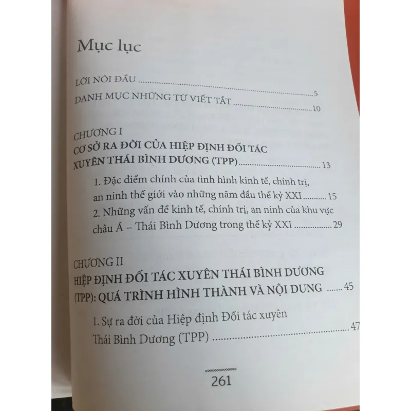 Sách Hiệp Định Đối Tác Xuyên Thái Bình Dương (TPP) Cơ Sở Hình Thành, Nội Dung - Nhà Xuất Bản Văn Hóa 643010