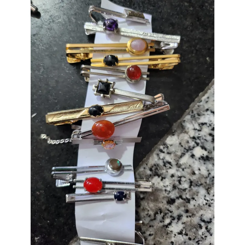 Kẹp cavat ngọc trai, đá 797416