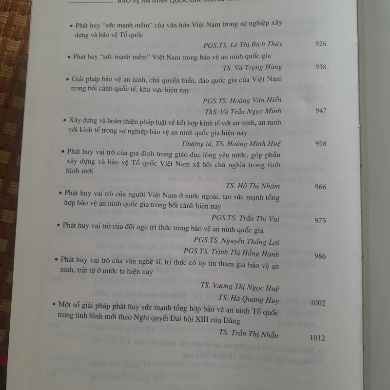 PHÁT HUY SỨC MẠNH TOÀN DÂN TỘC BẢO VỆ AN NINH QUỐC GIA.... 736011