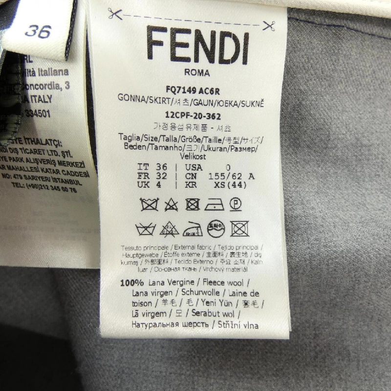 FENDI FQ7149AC6R Váy - Hàng hiệu Chính hãng 820175