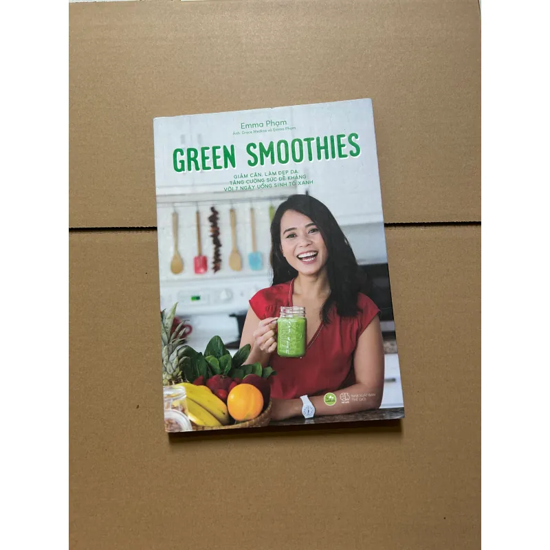 Green Smoothies - Giảm cân. Làm đẹp da, tăng cường sức đề kháng với 7 ngày uống sinh tố 750122