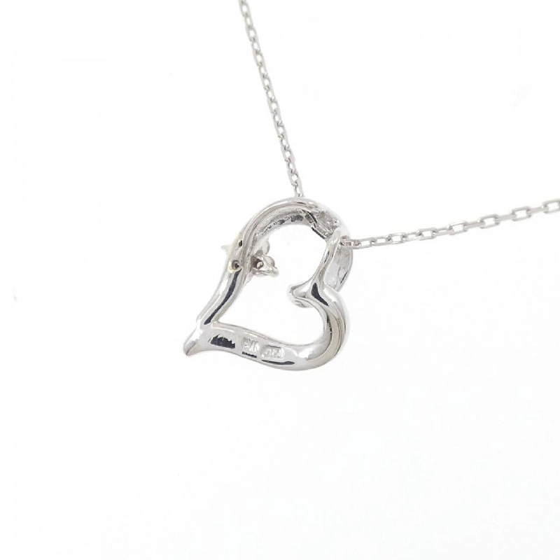 K10WG Dây chuyền kim cương hình trái tim 0.02CT - Hàng hiệu Chính hãng 865687