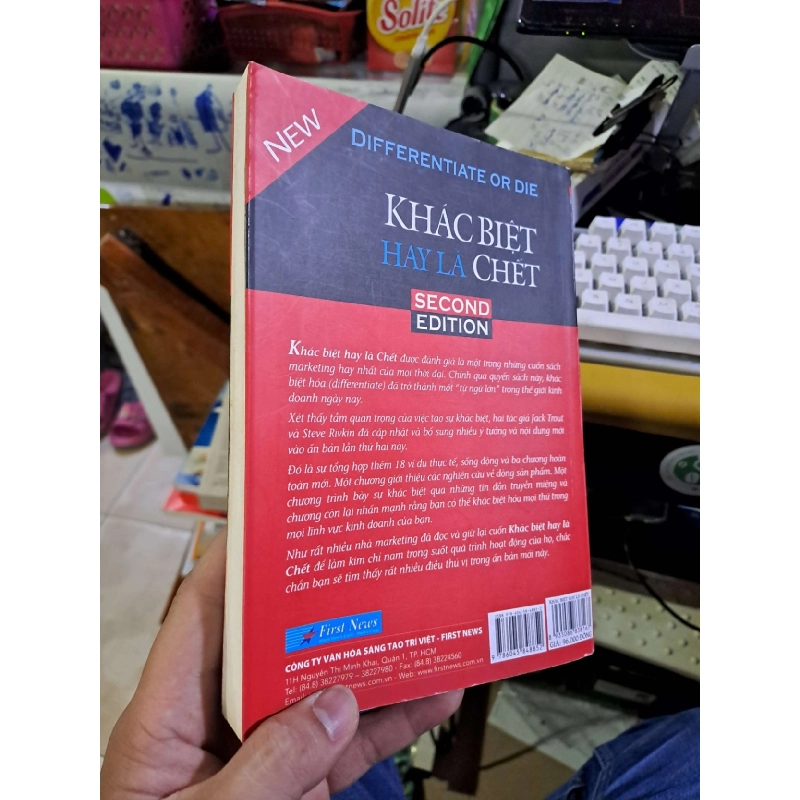 Khác biệt hay là chết - Jack Trout - Steve Rivkin KỸ NĂNG HCM1008 920848