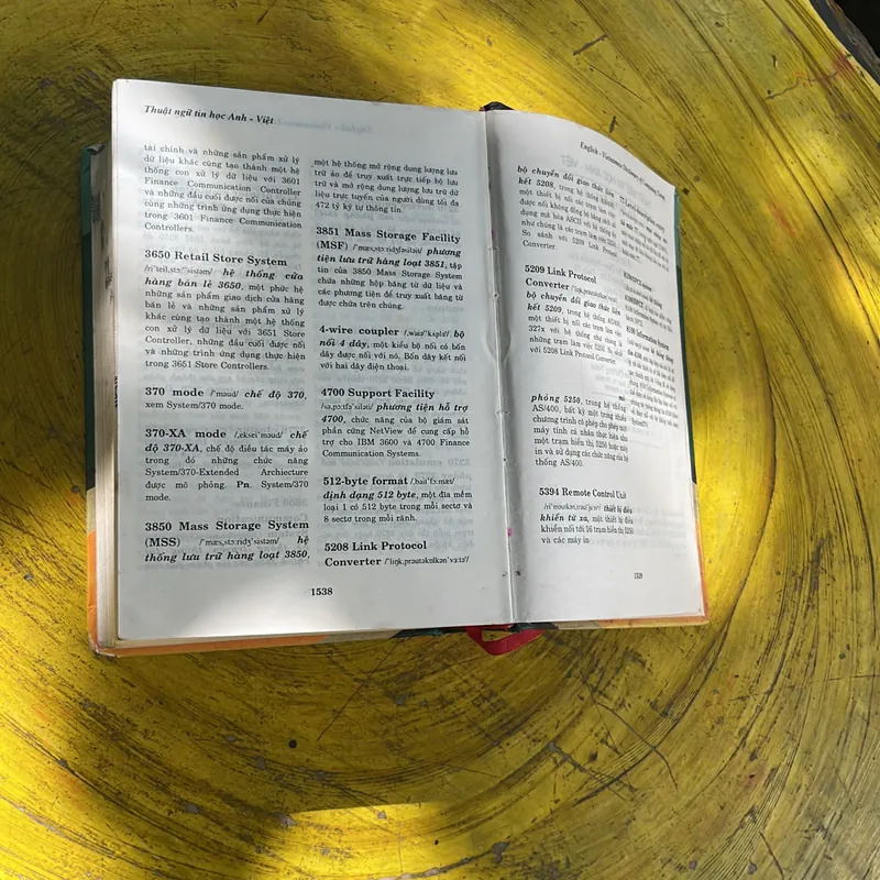 THUẬT NGỮ TIN HỌC ANH - VIỆT ENGLISH- VIETNAMESE DICTIONARY OF COMPUTER TERMS- LÊ MINH TRÍ 702041