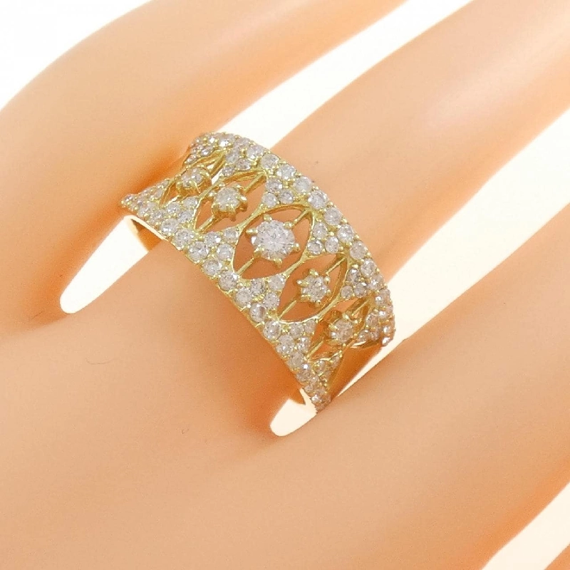 Nhẫn kim cương K18YG 1.00CT 668219