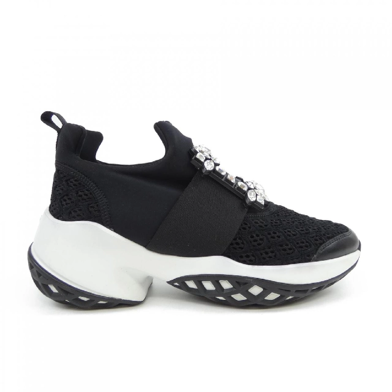 Giày sneaker ROGER VIVIER Viv' Run Strass Buckle - Hàng hiệu Authentic 827588