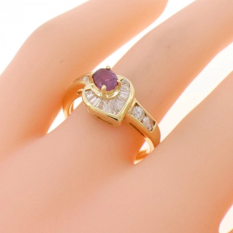 Nhẫn Ruby K18YG 0.44CT - Hàng hiệu Chính hãng 849815