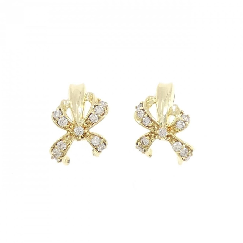 K18YG Bông tai kim cương 0.32CT - Hàng hiệu Chính hãng 866727