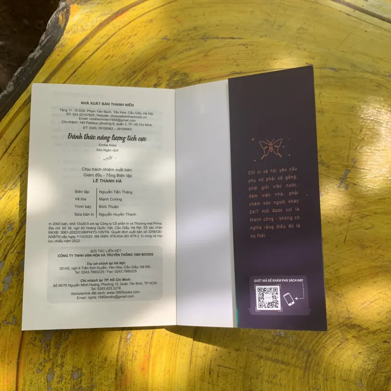 ĐÁNH THỨC NĂNG LƯỢNG TÍCH CỰC - EMILIE ARIES 937347